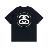 Stussy T Shirts Casual Loose Couple T Shirts