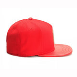 Trendy flat brimmed hat letterc adjustable