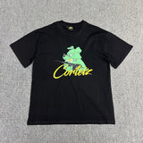 Corteiz T Shirt Short Sleeve Letter Flower