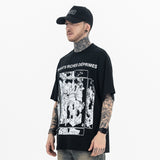 ERD T Shirts Spring and Summer High Street Retro Short Sleeve T-shirt