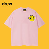 Drew T Shirts Short Sleeve Smiley round Neck Short Sleeve