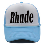 Rhude Hat Baseball Cap Outdoor Shade Mesh Cap