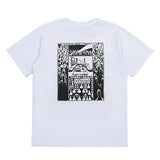 C.e t shirts reflective cinema pattern round neck pullover short sleeve men and women
