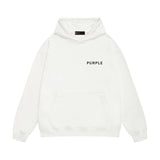Purple Brand Hoodie Fashion Loose Hooded Sweater