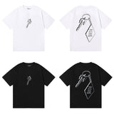 Trapstar T Shirts Trapstar Printed Hip Hop Loose Casual Short Sleeve T-Shirt