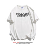 Men's T-Shirts Short-Sleeved T-shirt Men's Summer Loose round Neck Half-Length Sleeve Versatile