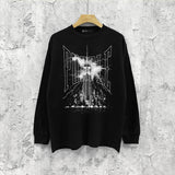 Purple Brand Long Sleeve T-Shirt Fashion Loose Long Sleeve Top