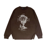 Purple Brand Long Sleeve T-Shirt Fashion Loose Long Sleeve Top