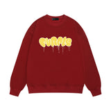 Purple Brand Sweatshirt Loose Crew Neck Sweater