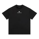 Fog Essentials T Shirts Spring/Summer Letter Pattern Crew Neck Short Sleeves