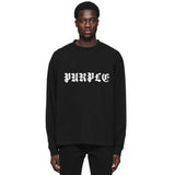 Purple Brand Long Sleeve T-Shirt Fashion Loose Long Sleeve Top
