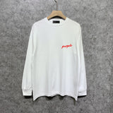 Purple Brand Long Sleeve T-Shirt Fashion Loose Long Sleeve Top
