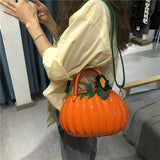 Chh Chrome Heart Leather Bag Pumpkin Bag Styling