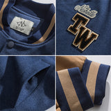 Men Jacket Baseball Uniform Men's Jacket Men's Loose