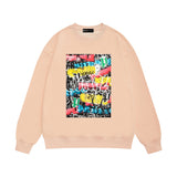Purple Brand Sweatshirt Loose Crew Neck Sweater