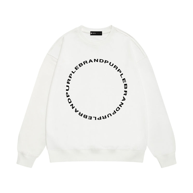 Purple Brand Sweatshirt Loose Crew Neck Sweater
