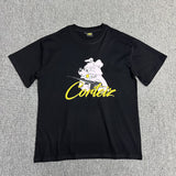 Corteiz T Shirt Short Sleeve Letter Flower