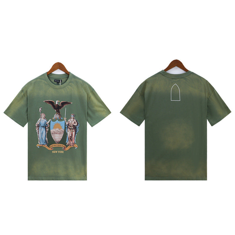 Who Decided War T Shirts Printed Short Sleeve T-Shirts Washed