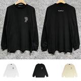 Purple Brand Long Sleeve T-Shirt Fashion Loose Long Sleeve Top