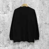 Purple Brand Long Sleeve T-Shirt Fashion Loose Long Sleeve Top
