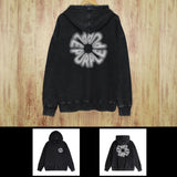 Purple Brand Distressed Hoodie Fashion Old Loose Hooded Sweater