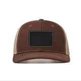 Trendy flat brimmed hat breathable sunshade