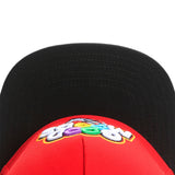 Trendy flat brimmed hat good moodsembroider spring and summer cap