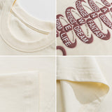 Men T-Shirts Short-Sleeved T-shirt Men's Fashion Brand Loose Cotton Summer Half Sleeve