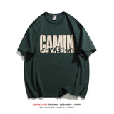 Men's T-Shirts Short-Sleeved T-shirt Men's Summer Loose