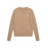 Ralph Lauren Knitted sweaters RL sweaters knitted sweaters top twist needles