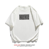 Men's T-Shirts Summer Short-Sleeved T-shirt Men's Loose Brown Casual