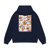 Purple Brand Hoodie Fashion Loose Hooded Sweater