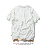 Men T-shirt Summer Cotton Short Sleeve T-shirt Men's Loose
