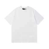 Fog Essentials T Shirts Spring/Summer FOG Reflective Perm Letters Crew Neck Short Sleeves