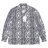 GUILTYPARTIES TIGER Shirts 21AW Classic Snake Print Long Sleeve Shirt