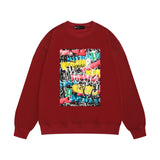 Purple Brand Sweatshirt Loose Crew Neck Sweater