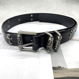 Chh Chrome Heart Belt Sacred Sword Cross Belt
