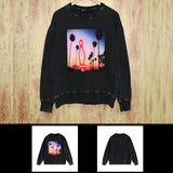 Purple Brand Distressed Sweatshirt Retro Vintage Crew Neck Sweater