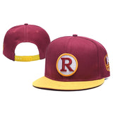 Trendy flat brimmed hat sun protection