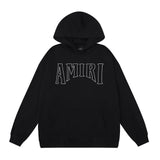 Amiri Hoodie AMI Sun Letter Print Hooded Sweater