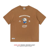Men T-shirt Summer Cotton Short Sleeve T-shirt Men's Loose