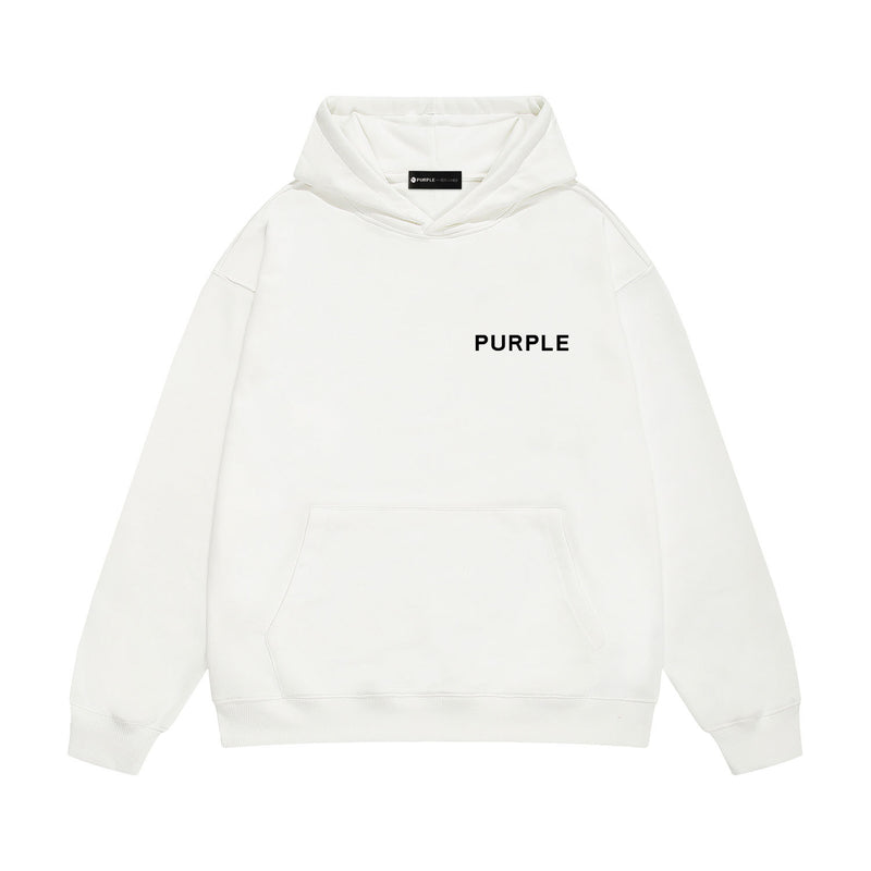 Purple Brand Hoodie Fashion Loose Hooded Sweater
