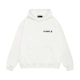 Purple Brand Hoodie Fashion Loose Hooded Sweater
