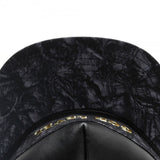 Trendy flat brimmed hat unisex spring autum
