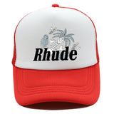 Rhude Hat Fashion Net Cap Hip Hop Baseball Cap