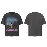 Men Vintage T-Shirts Saint Michael Tee Saint Tears