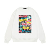 Purple Brand Sweatshirt Loose Crew Neck Sweater