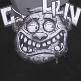Mixed Emotion T-Shirt Crew Neck Loose Short Sleeve