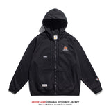 Men Cardigan Hoodie Spring Sweater Men's Spring and Autumn Loose Casual Jacket