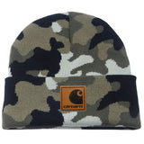 Carhartt Hat Camouflage Knitted Hat Skateboard Recreational Hat